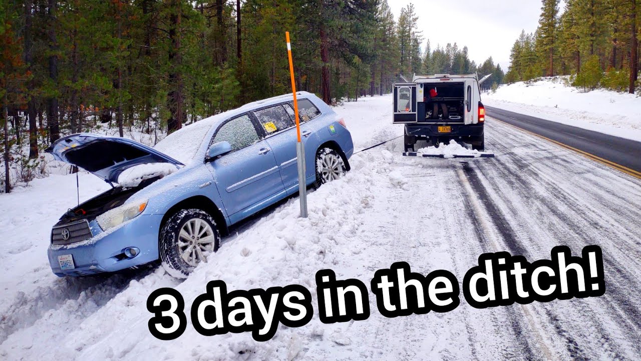 The worst tow truck recovery you've ever seen.   Total fail