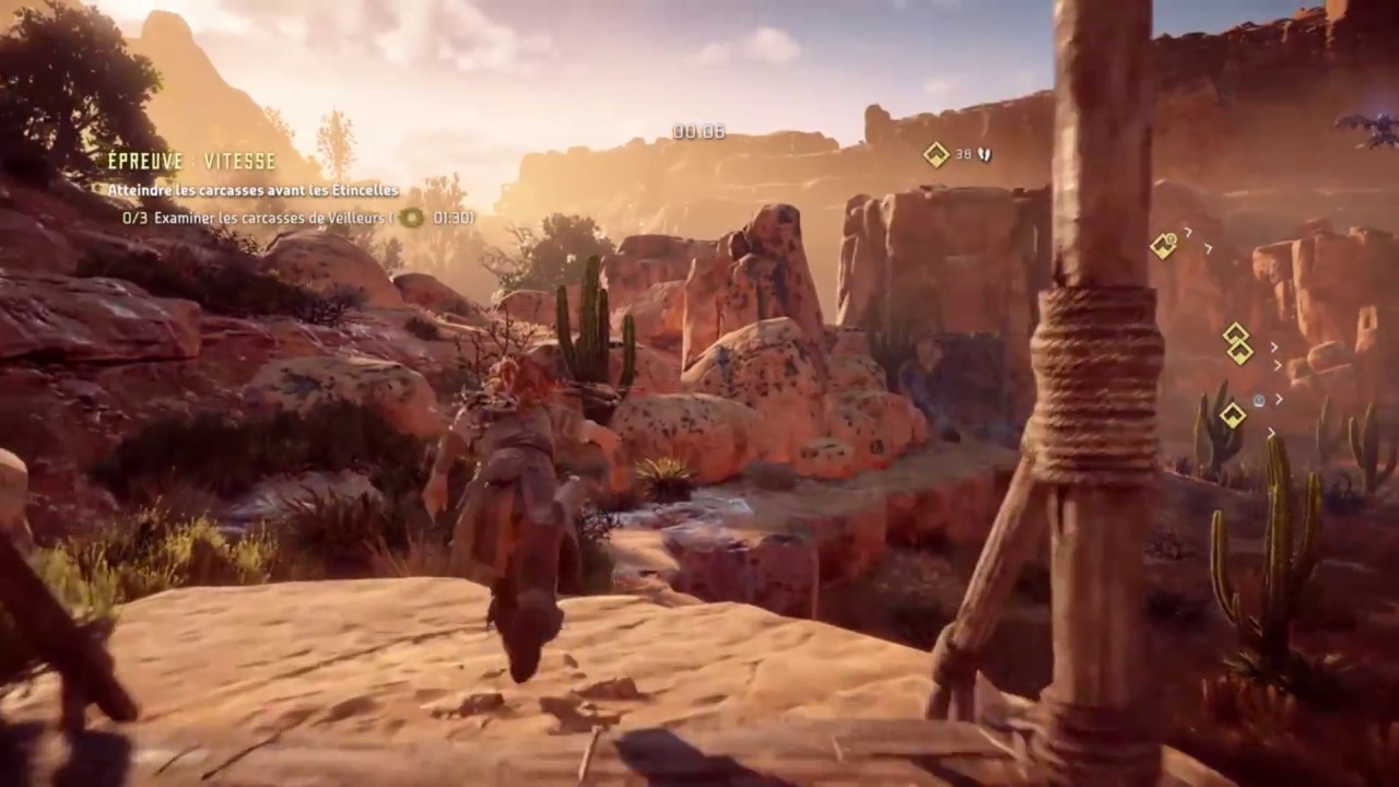 Horizon Zero Dawn - Pace Trial (Blazing Sun) - Épreuve Vitesse (Soleil Radieux)