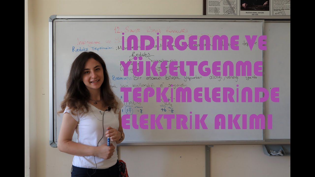 1- İNDİRGENME VE YÜKSELTGENME (REDOKS) TEPKİMELERİ 2022