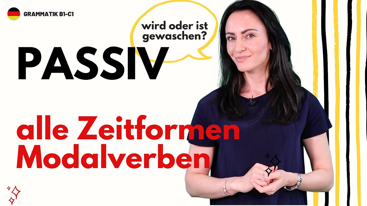 🇩🇪PASSIV: alle Formen und Funktionen/Wie macht man einen Passivsatz aus einem Aktivsatz?