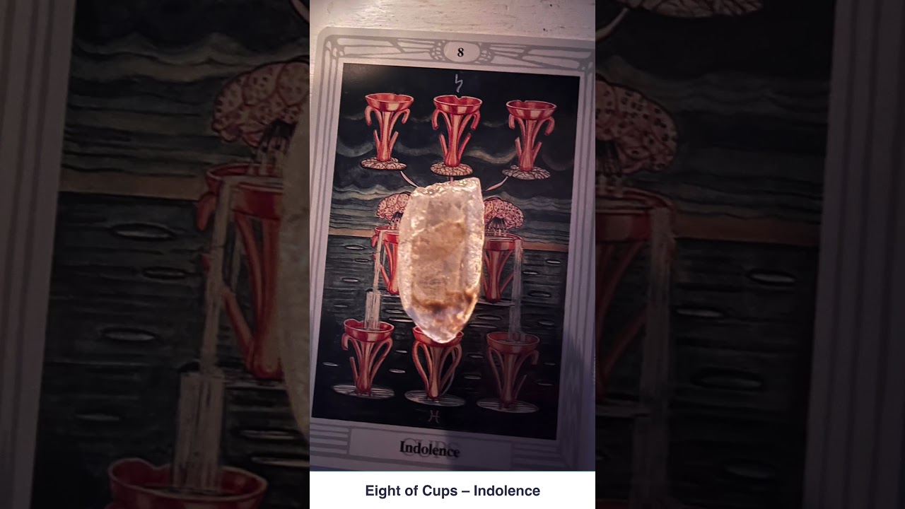 Eight of Cups &ndash; Indolence #tarot