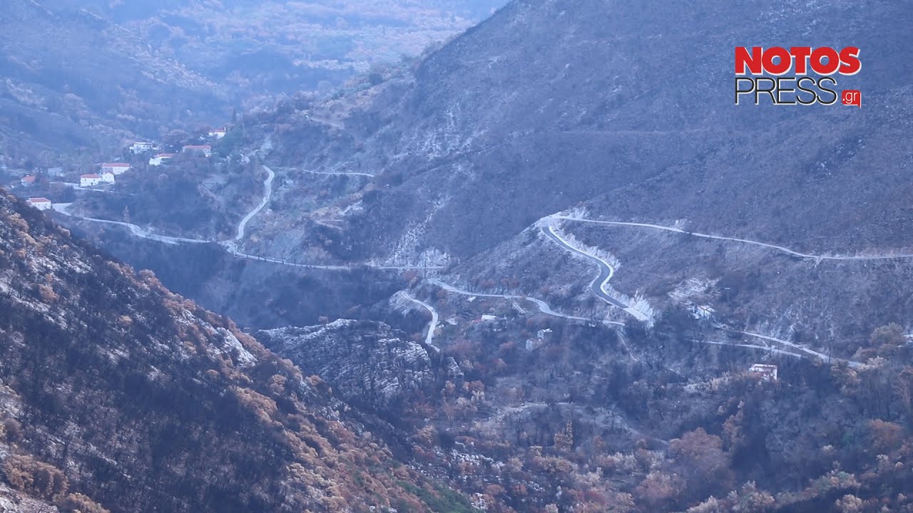 Η πυρκαγιά πέρασε από τον αφύλαχτο, ιστορικό, Πολυάραβο! Mονόδρομος η ανασυγκρότηση της Μάνης!