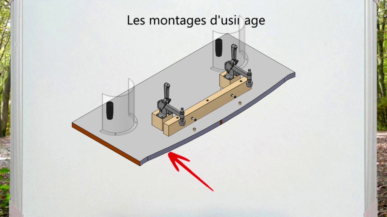 les montages d'usinage (réupload droit d'auteur)