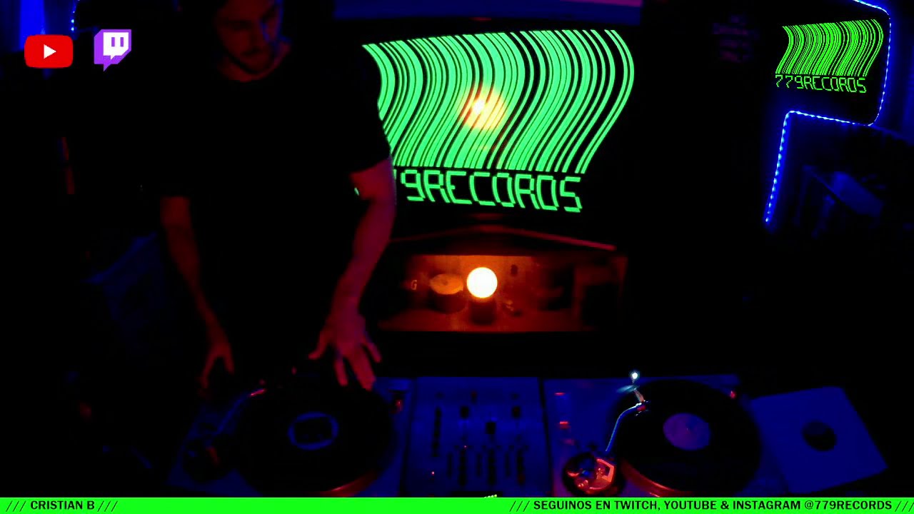 Cristian B Vinyl Only Mix 048 @ 779 Records p1 #house #deephouse #techno