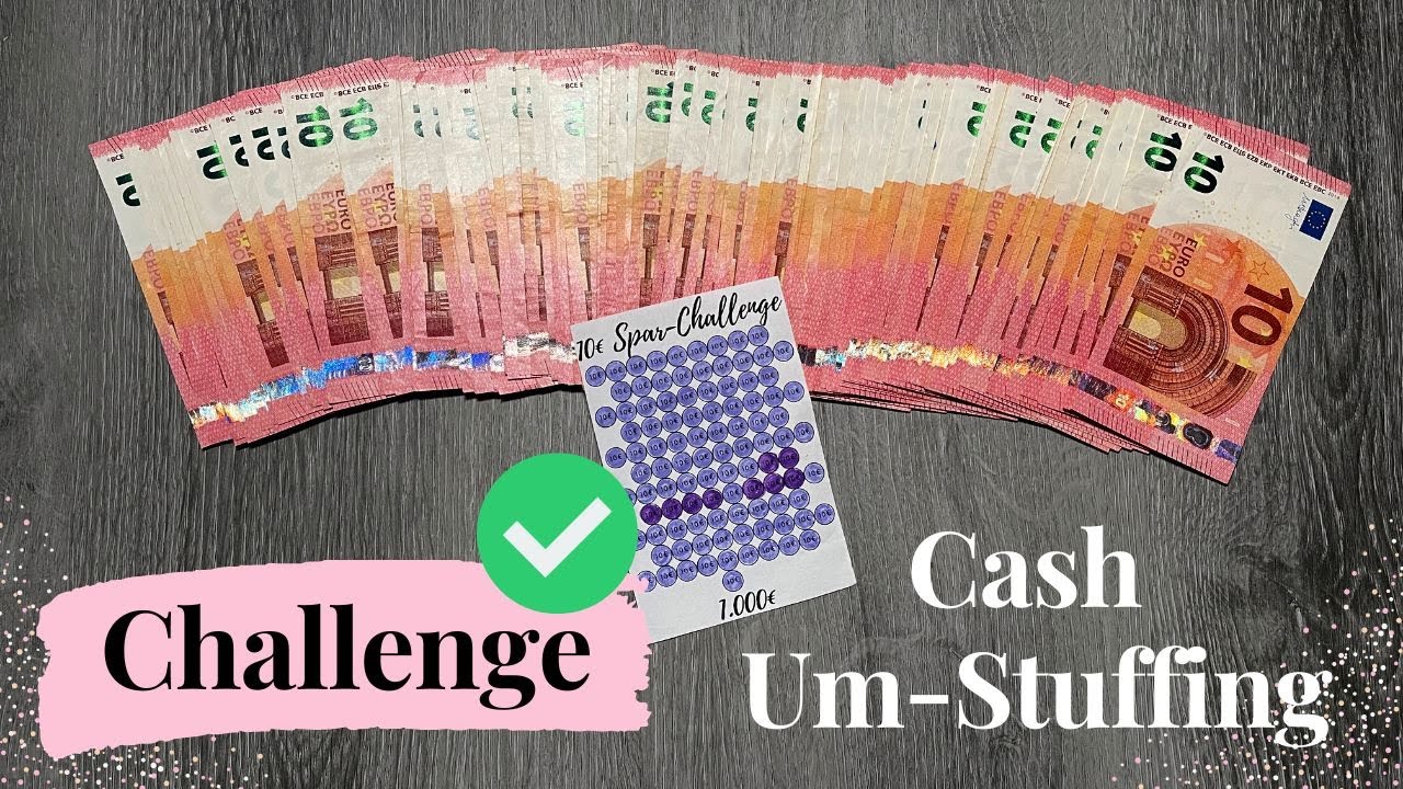 😍 1.000€ Cash UM-Stuffing💰 I Cash Stuffing