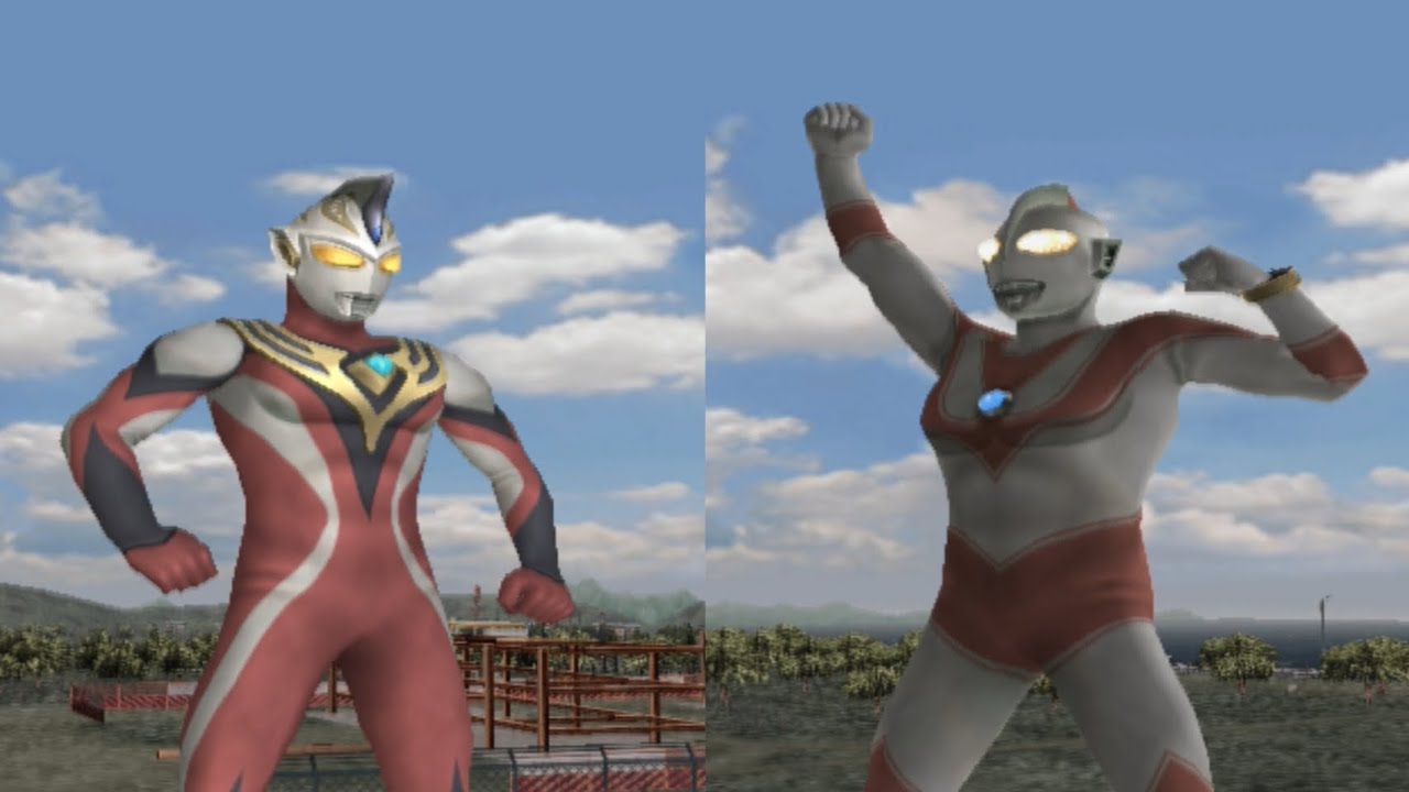 ULTRAMAN FIGHTING EVOLUTION 3~(PLAYSTATION 2)~ULTRAMAN JUSTICE VS ULTRAMAN JACK(HARD)~VERSUS MODE