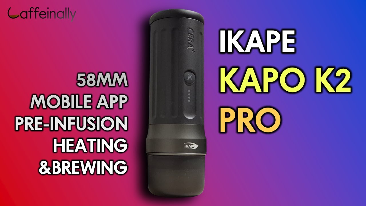 ЛУЧШАЯ портативная кофеварка эспрессо? — Обзор IKAPE KAPO K2 Pro