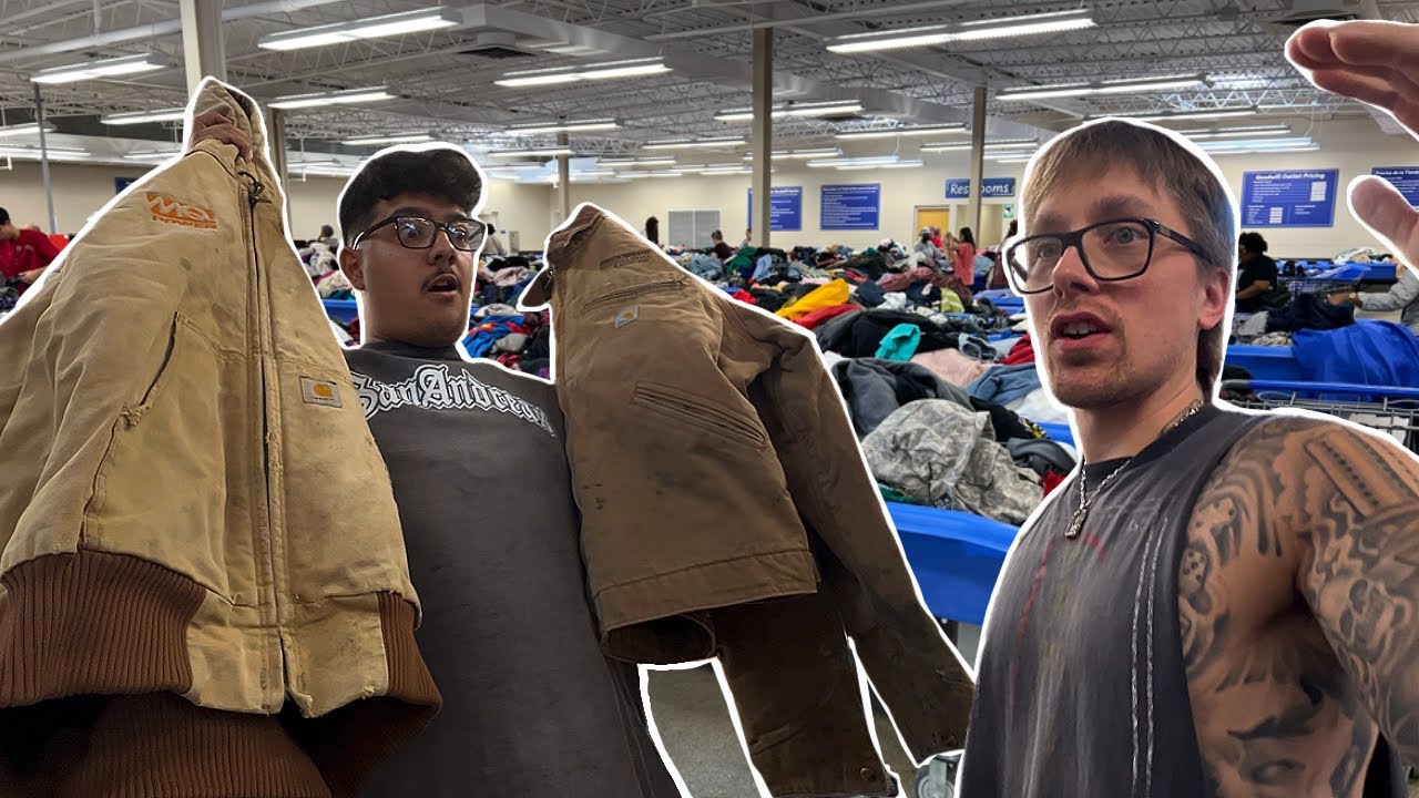 Отвожу моего мексиканского кузена в мусорные баки Goodwill..
