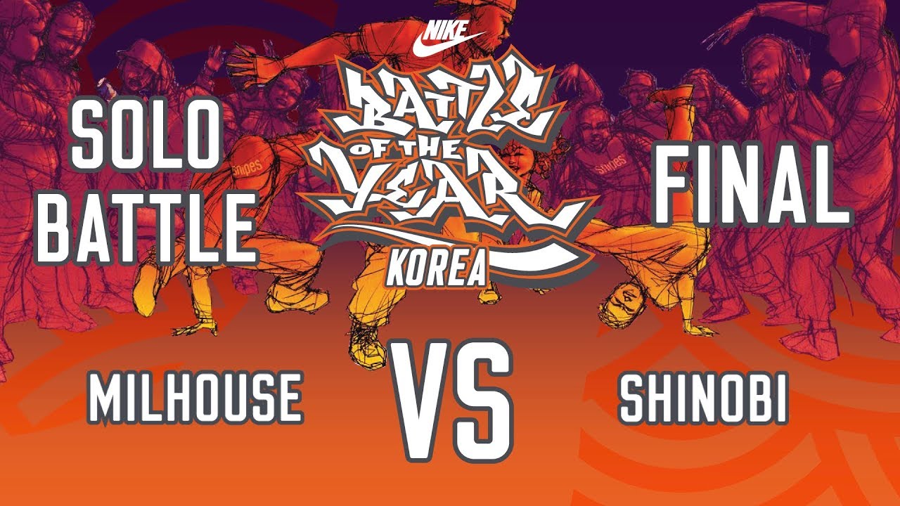 MILHOUSE vs SHINOBI｜Solo Final @ BATTLE OF THE YEAR Korea 2019｜LB-PIX
