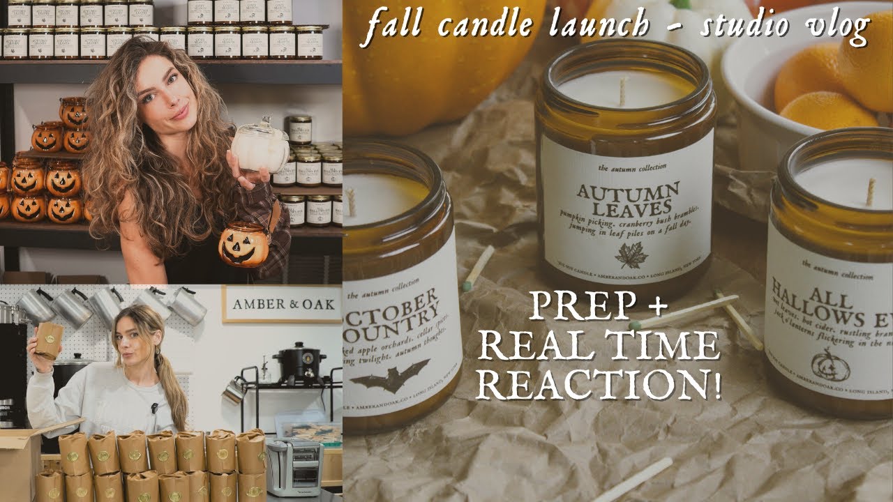 Fall Candle Launch, Packing Wholesale Orders, @CandleScience New Blending Elements Review!