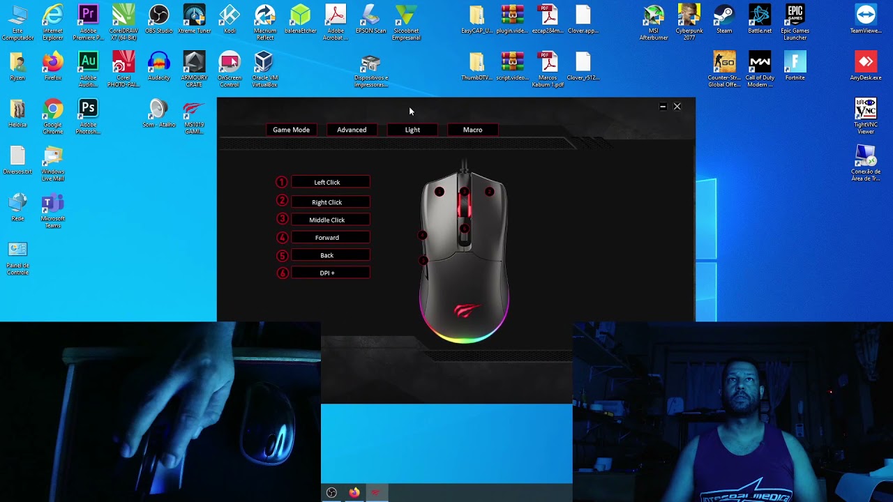Mouse Gamer Havit MS1001 - Solução para o problema de DISPOSITIVO DESCONECTADO!