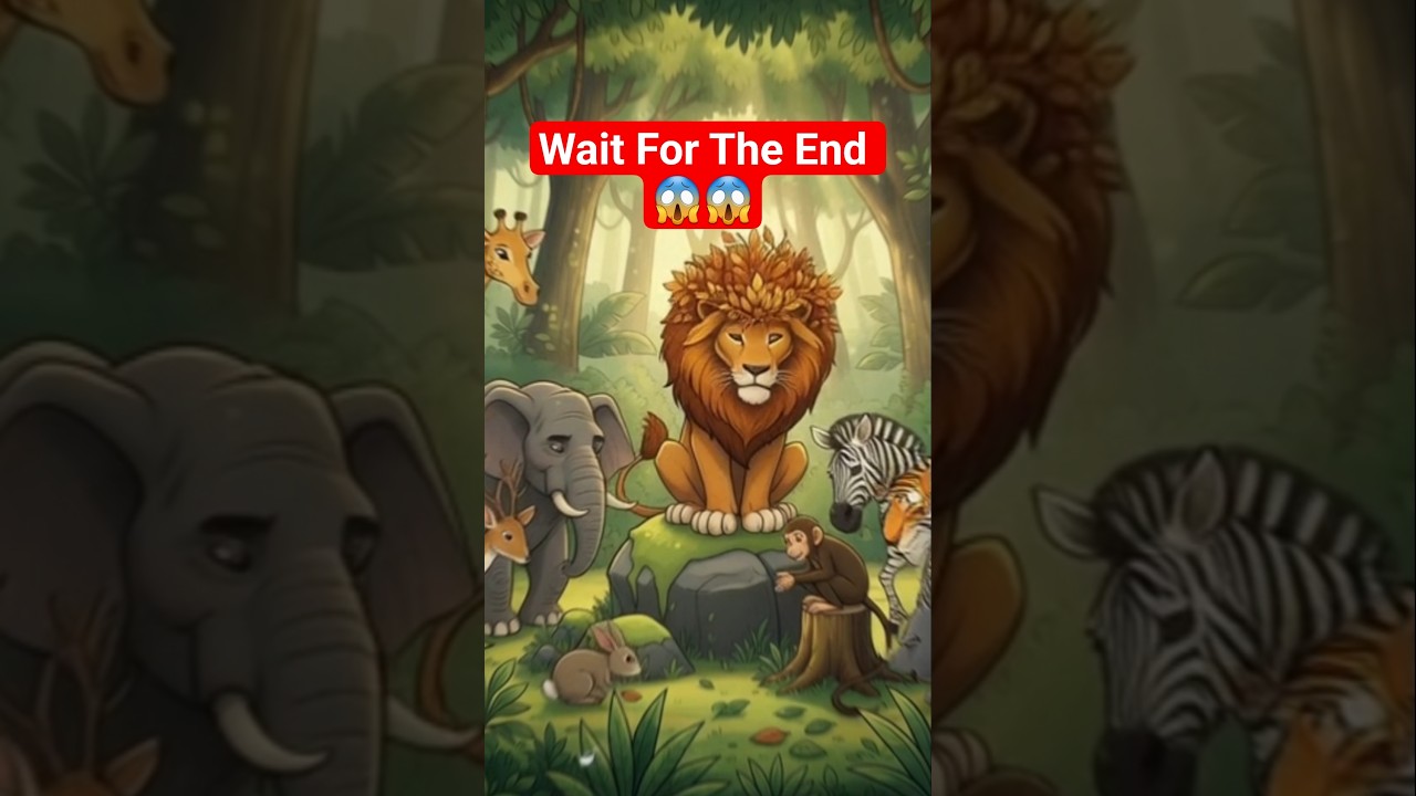 Jungle Me Sabha || Short Story || Hindi Kahani || # monkey 
