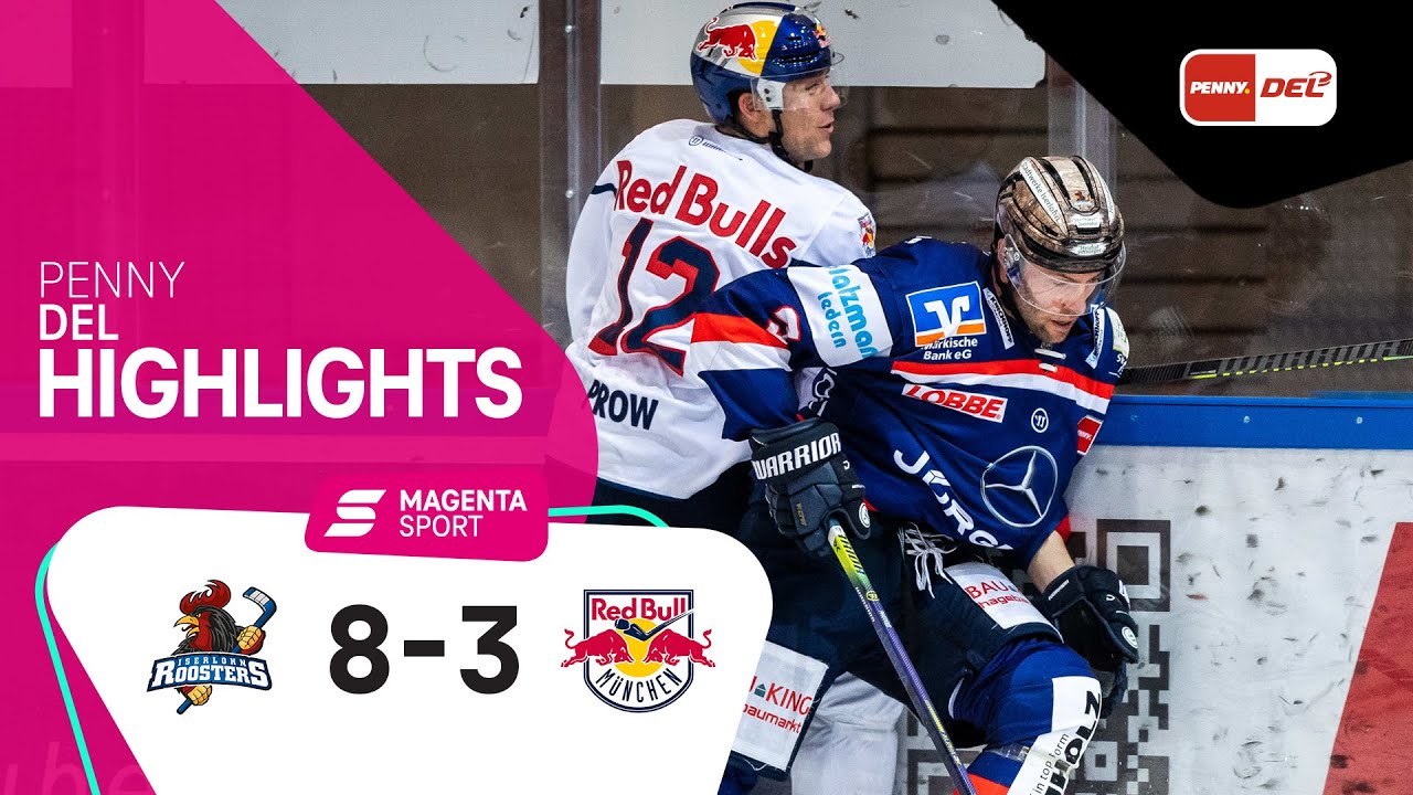 Iserlohn Roosters - EHC Red Bull München | 30. Spieltag, 2020/2021 | MAGENTA SPORT