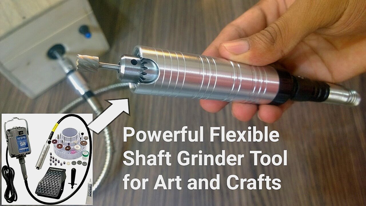 Making dremel tool with flexible shaft at home | How to use flex shaft grinder tools