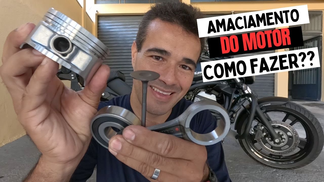AMACIAMENTO DO MOTOR TEM QUE ANDAR FORTE PARA A MOTO NÃO FICAR MANCA ???