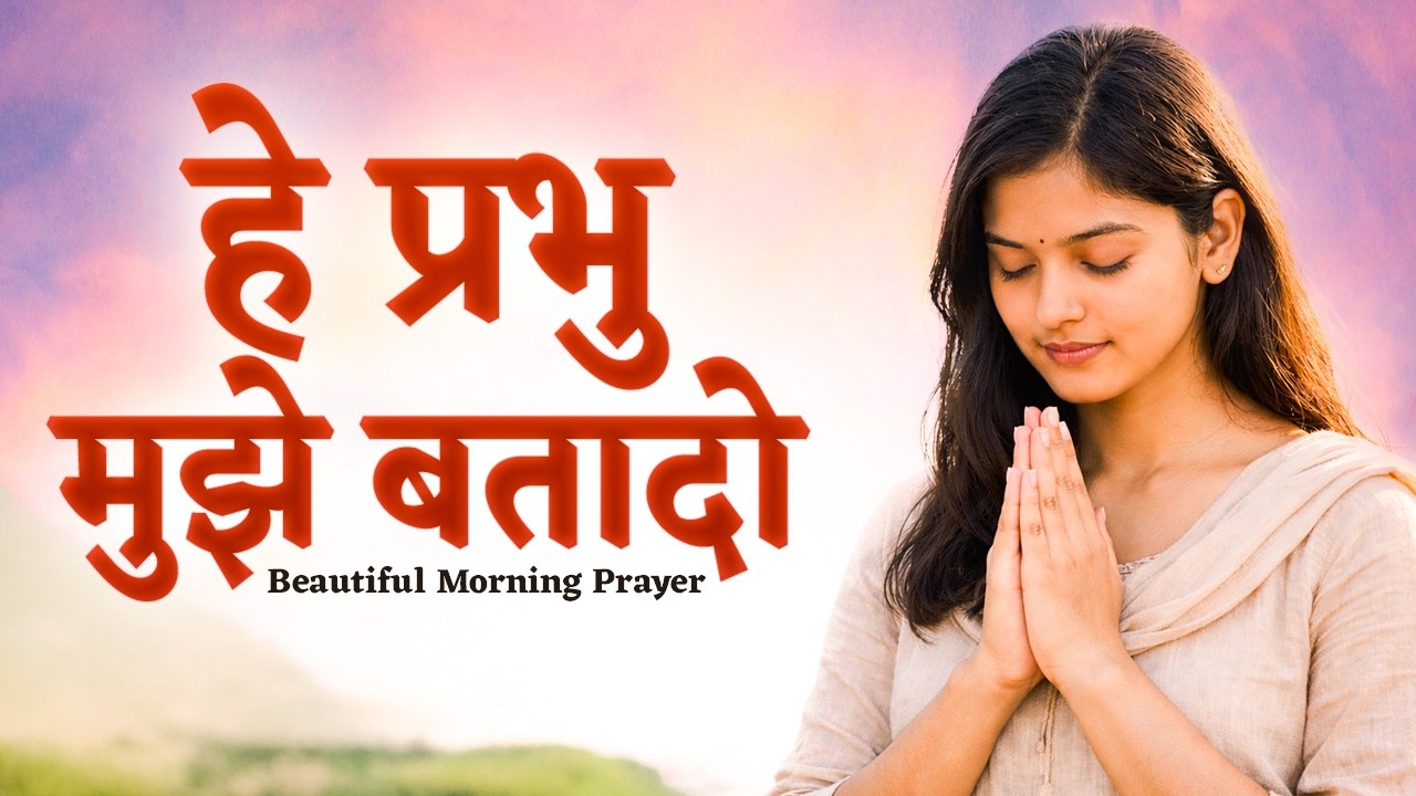 सुबह सवेरे ये प्रार्थना रोज सुने आपका पूरा दिन अच्छा बीतेगा Morning Prayer Song | He Prabhu Prarthna