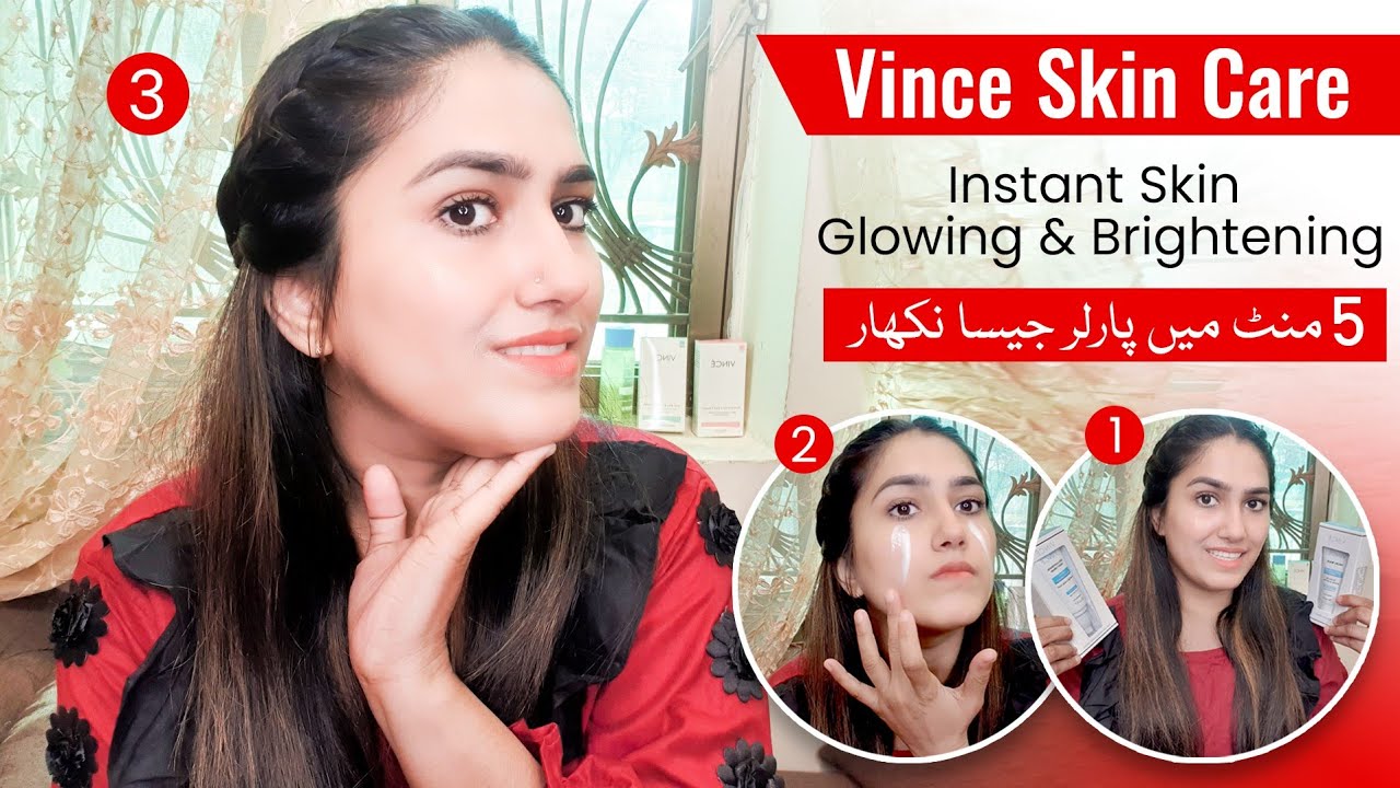 Facial At Home | Vince Whitening Night Cream | Eye Cream For Dark Circle & Wrinkles | Natasha waqas