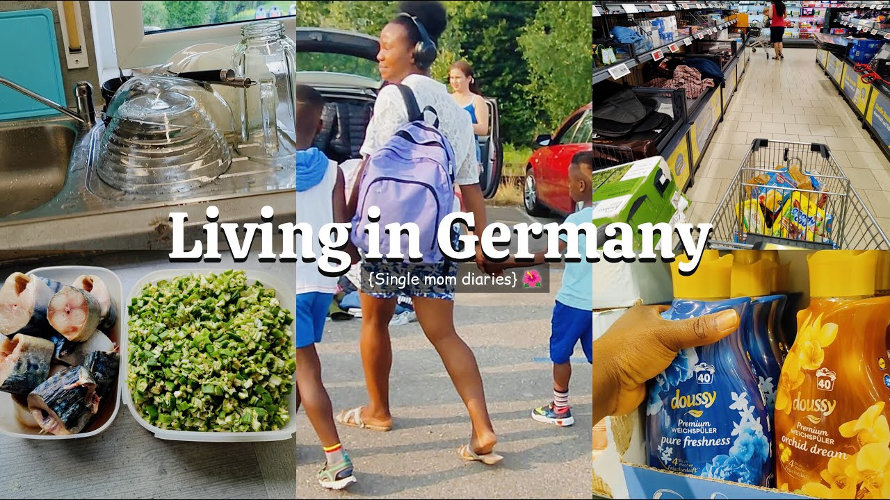 Living in Germany | Grocery shopping 🛒| Single mom diaries 🌺 | Finding love again 😨 + Cooking