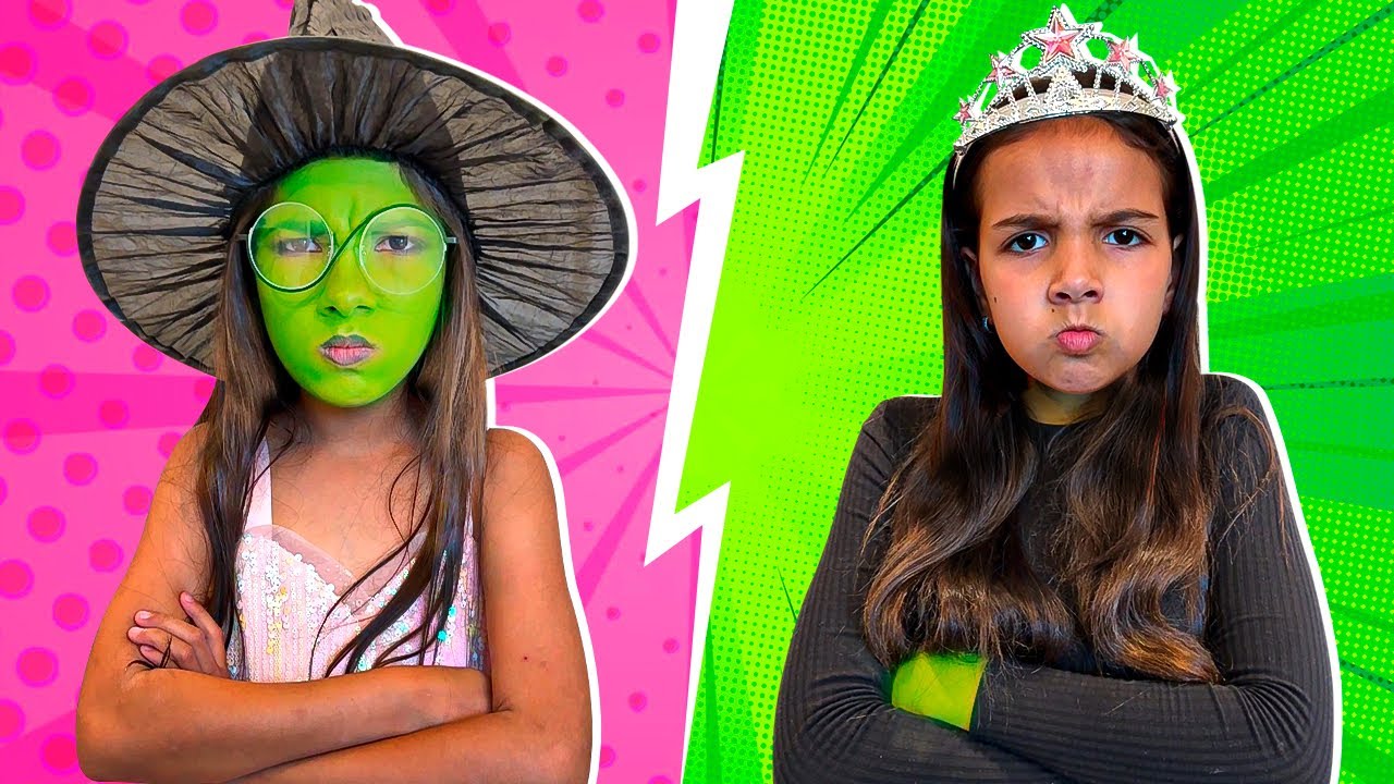 Elphaba imitando Glinda o dia inteiro | Wicked com Julinha e Manu 
