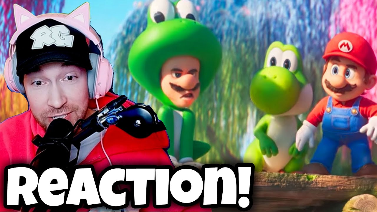 YOSHI IS HERE! Super Mario Galaxy Movie Direct REACTION