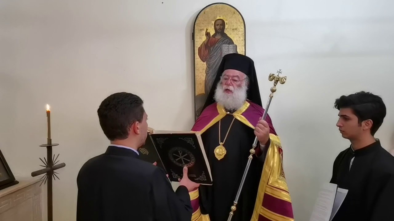 Η Θεία Λειτουργία του Αγίου Μάρκου στους τάφους των Αγίων Γαβριήλ και Κυρμιδώλη