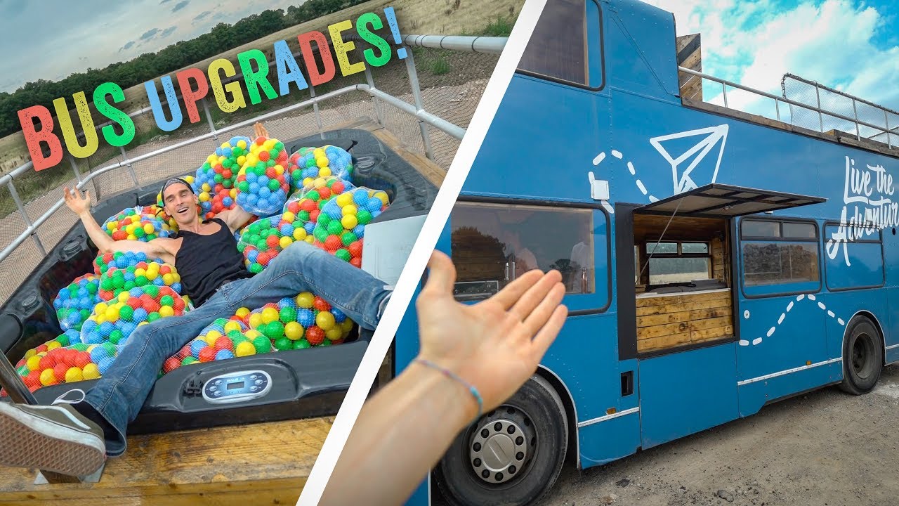 MY NEW BUS UPGRADES!