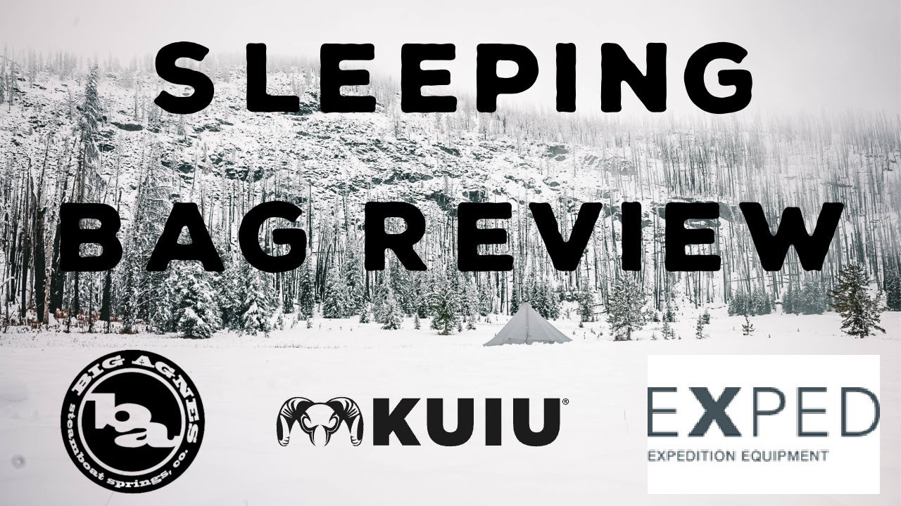 Sleeping Bag Showdown - Is The Kuiu Worth it? Exped Vs Big Agnes Vs Kuiu