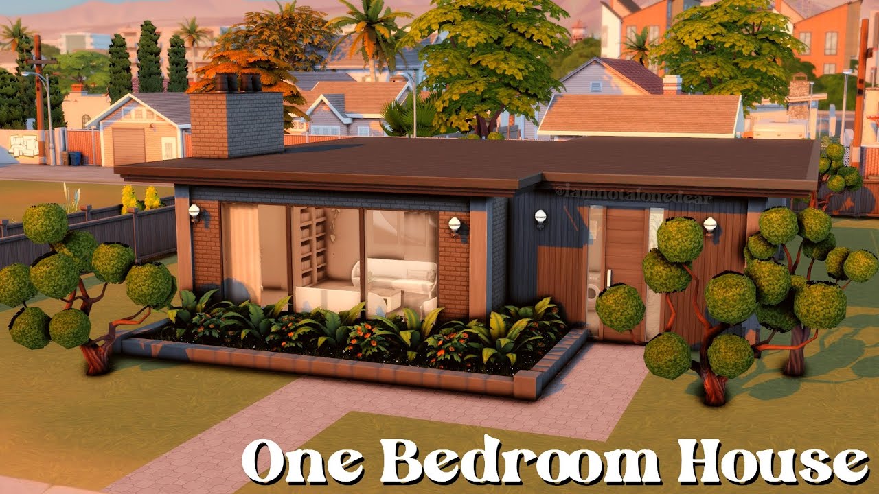 I made a One Bedroom House in Del Sol Valley in The Sims 4