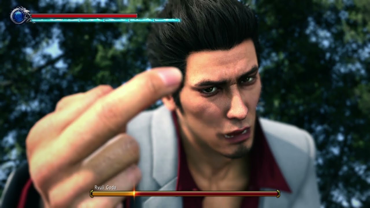 Yakuza Kiwami 2 Ryuji Goda W/New Silly Mod (No Damage)