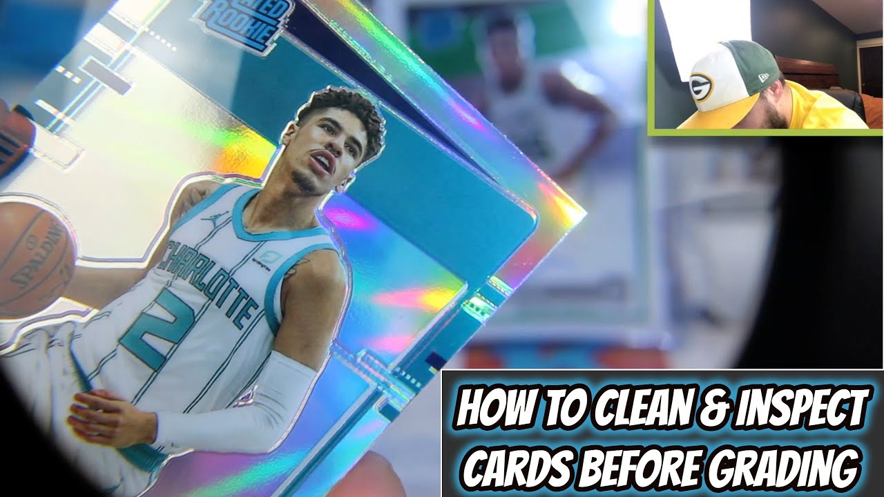 How to Clean & Inspect Cards Before Grading! | FULL GUIDE!