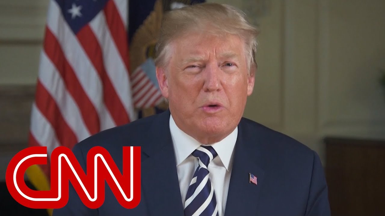 Trump records message for embassy opening