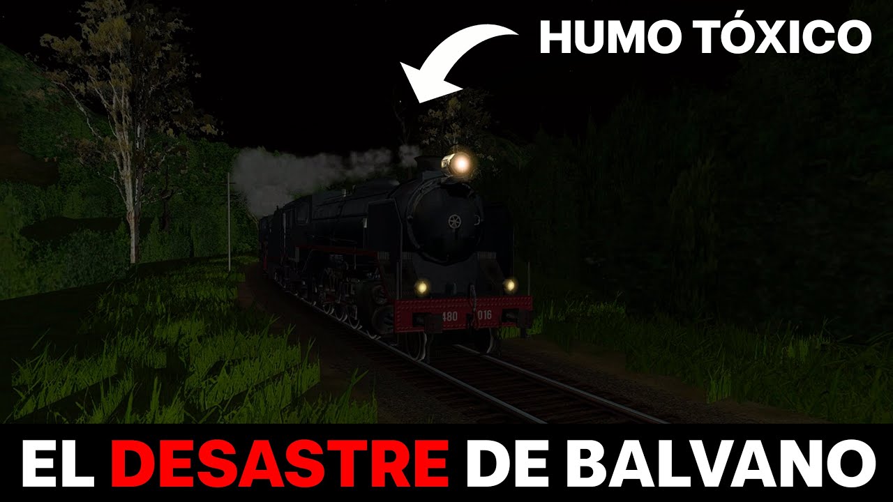 El DESASTRE de BALVANO - Accidente de Tren en BALVANO-ITALIA (Reconstrucción)