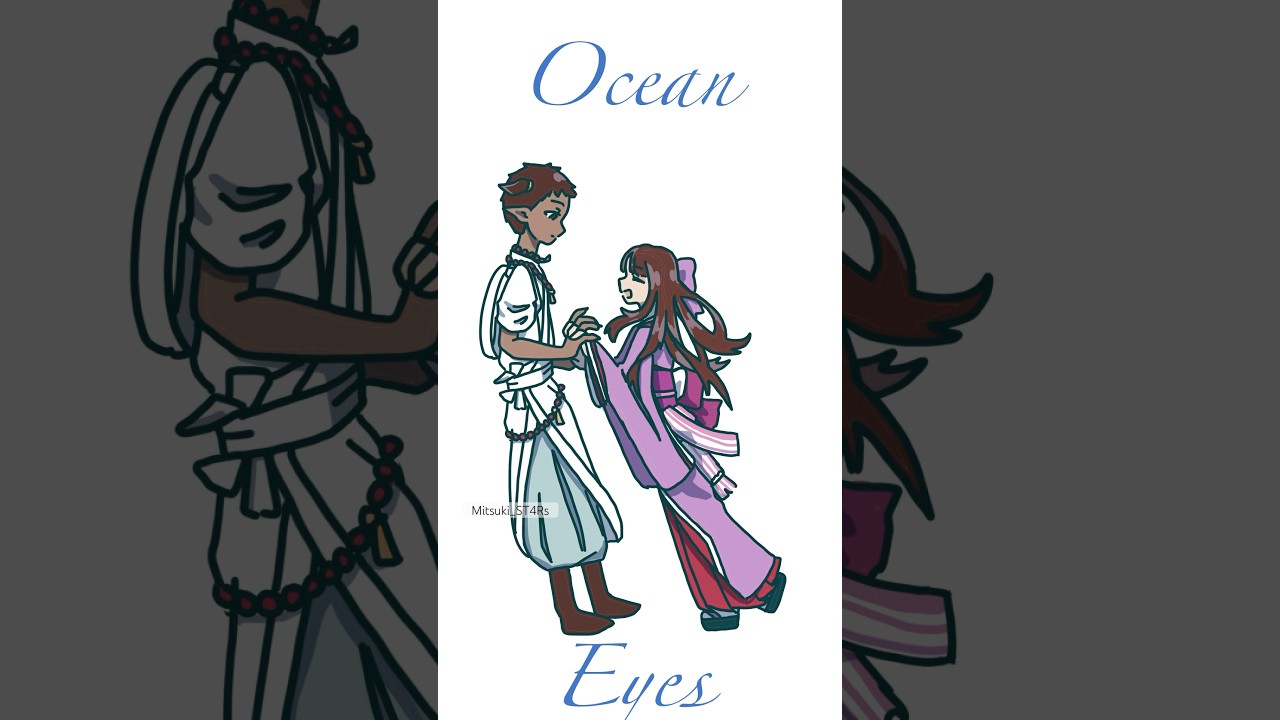 Ocean eyes!! Sumire Akane x Hakubo #Animation #oceaneyes #tbhk #jshk #少年花子くん #fypシ #hakubo #Sumire
