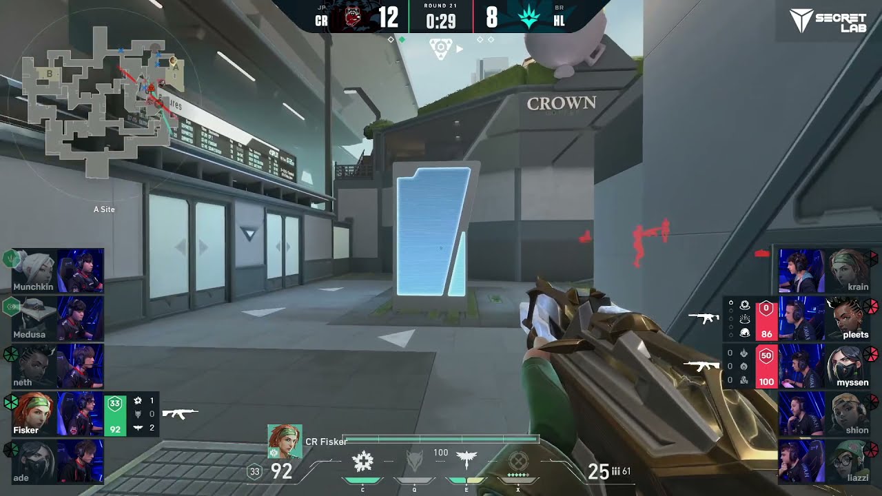 fiskar 1vs2 clutch to win the game | Valorant master berlin