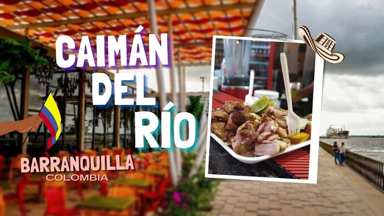 🤤Qué y Dónde COMER En Barranquilla🤷🏻 | Caimán Del Río en el MALECÓN De Barranquilla, COLOMBIA!!!