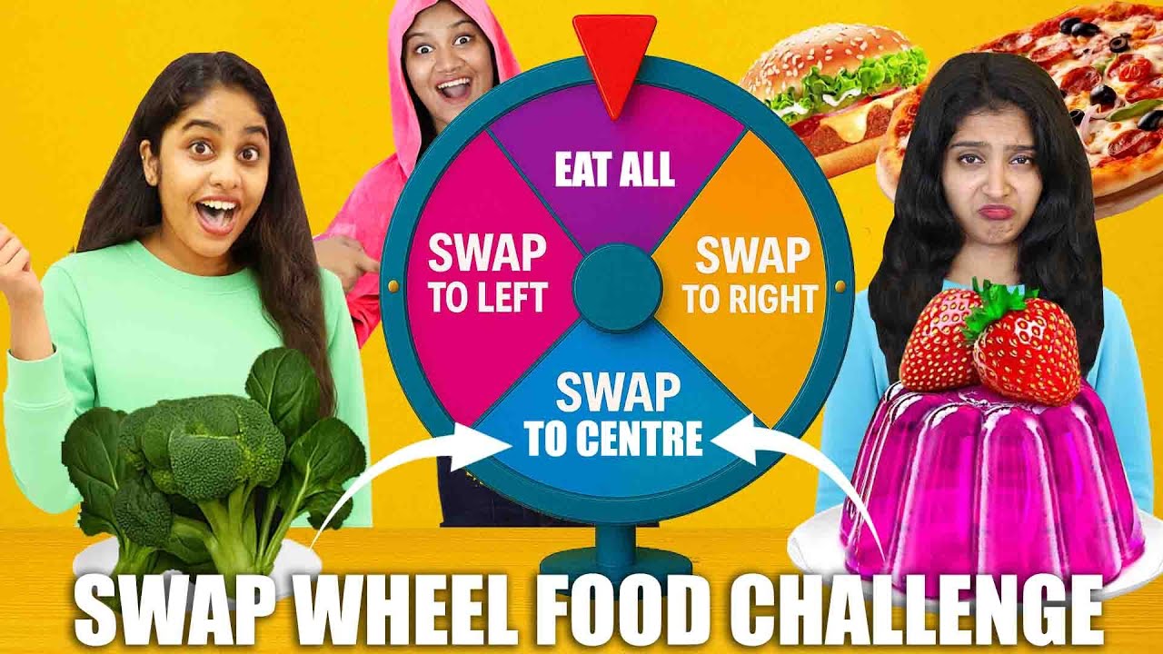 SWAP WHEEL FOOD CHALLENGE 🤩 | SHAMI ന്റെ വിധി 😂 | EXTREME FUNNY | PULLOTHI