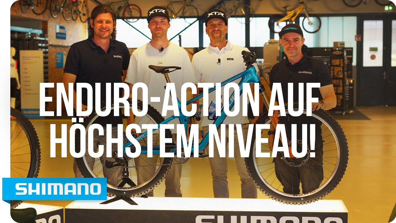 Gemeinsam erfolgreich: Das CUBE Actionteam und die SHIMANO XTR