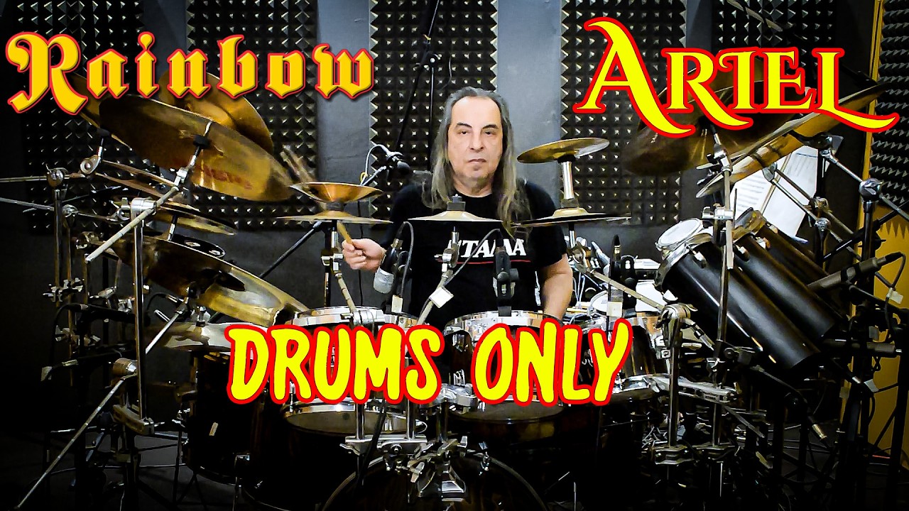 RAINBOW Ariel drums only cover by stamatis kekes