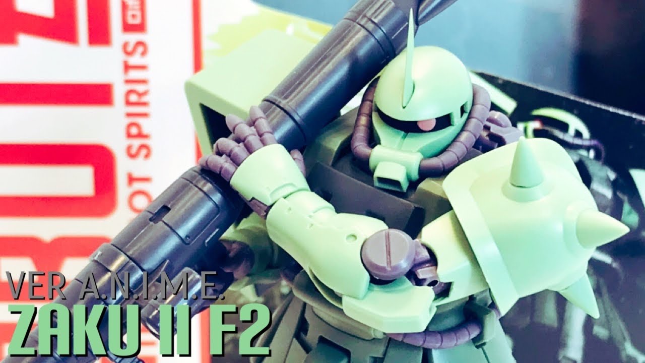 Обзор робота Robot Spirits MS-06F-2 Zaku II F2 (версия ANIME)