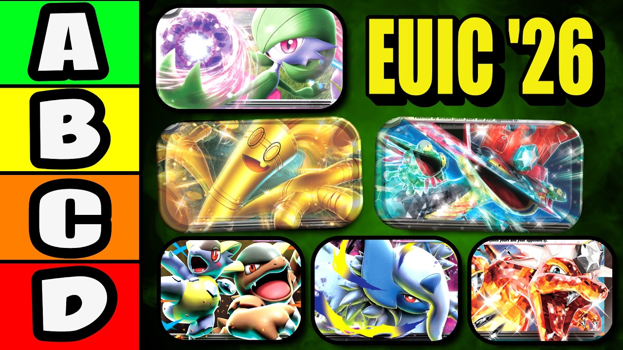 Какова стратегия EUIC? Рейтинг карт Pokémon TCG, февраль 2026 г.