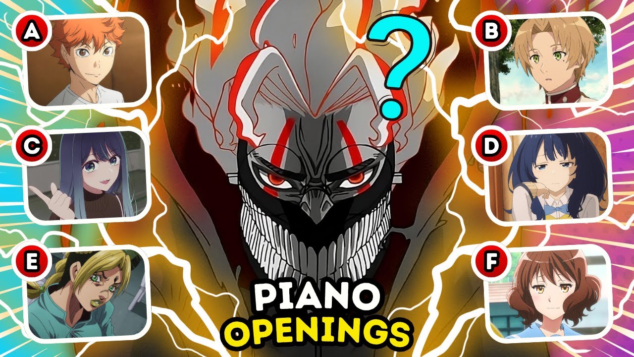 🎵 Угадай аниме-опенинги в версии PIANO 🔥 Тест на знание аниме-опенингов