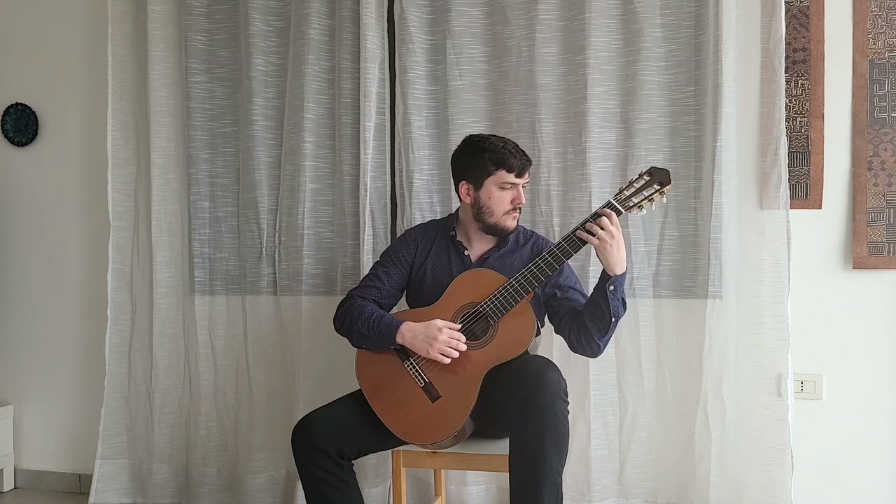 Joropo (by Jose Luis Merlin) on Classical Guitar