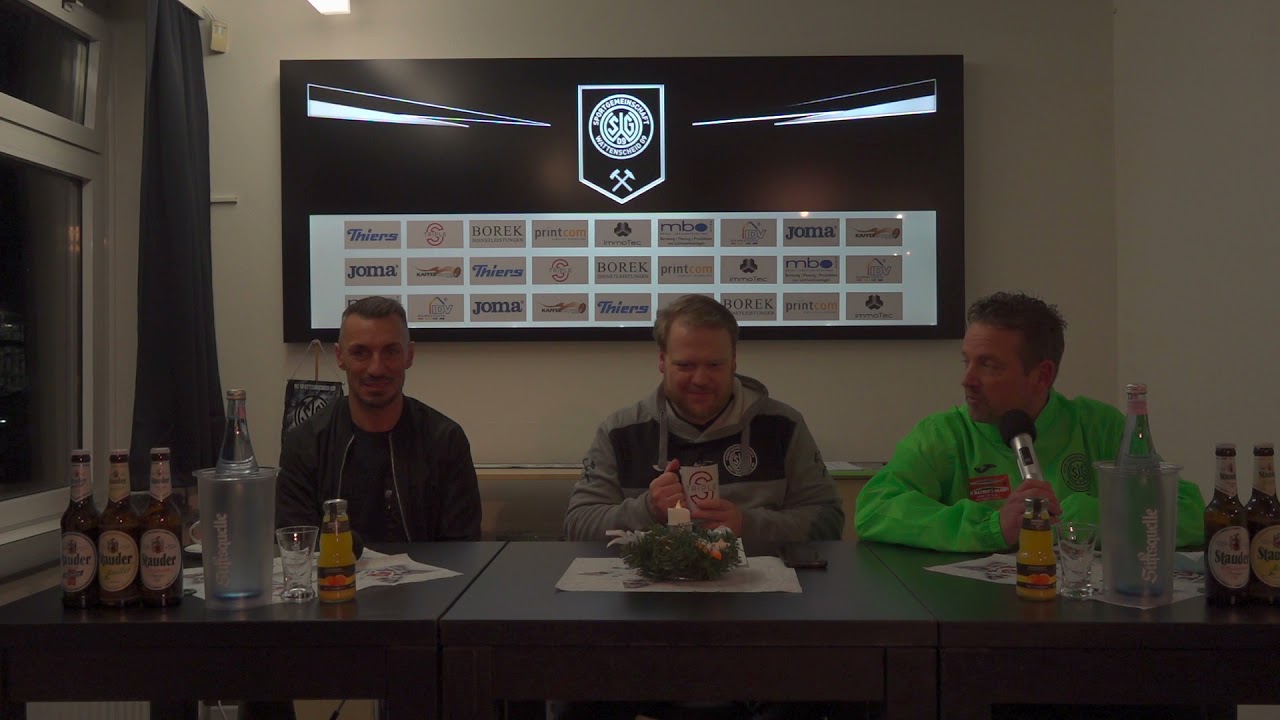 Pressekonferenz zum Spiel SG Wattenscheid 09 vs. SpVgg Vreden - 10.12.2021