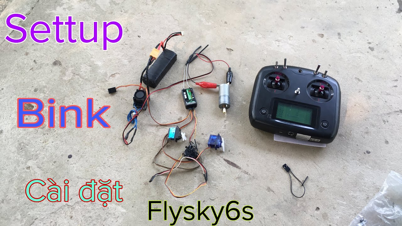 Hướng dẫn mid kênh,settup kênh,đõn giản trên flysky i6s