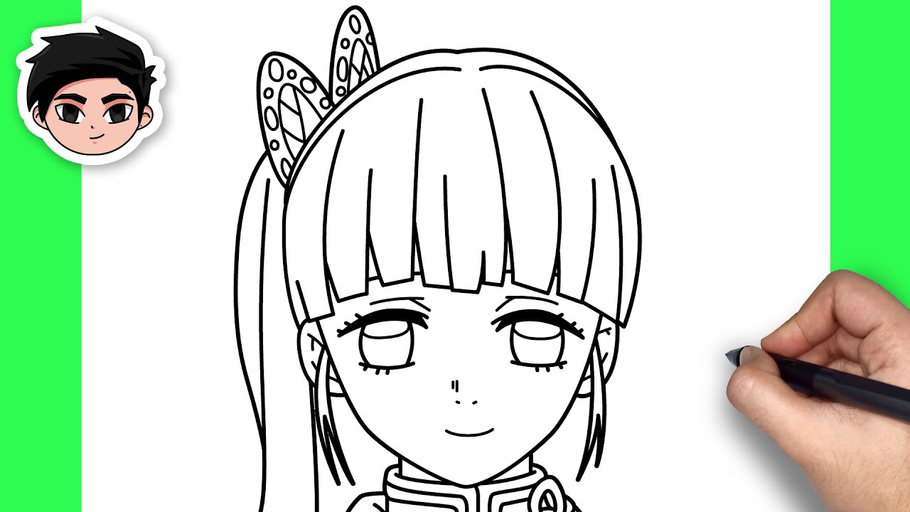 How To Draw Kanao | Demon Slayer - Easy Step By Step
