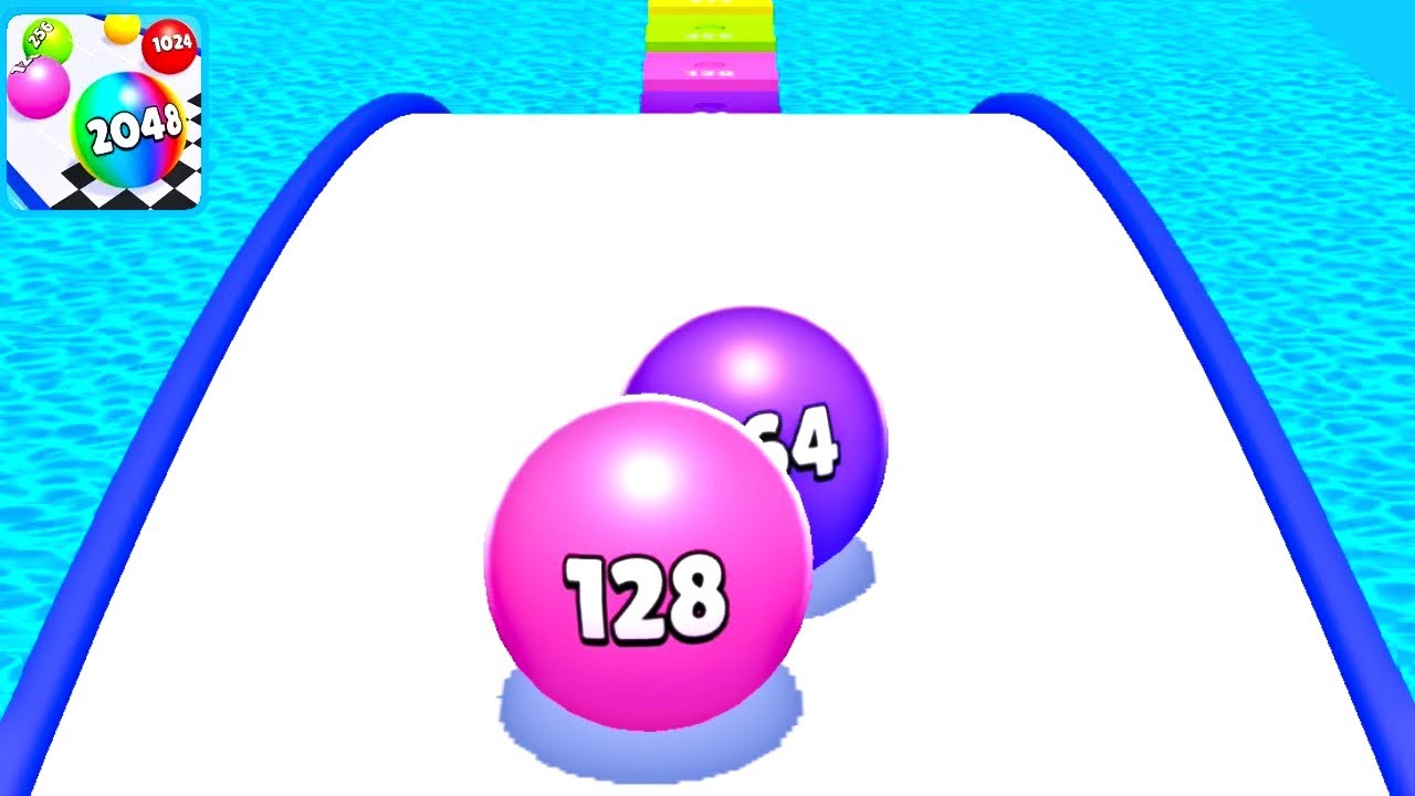 Ball Run 2048 Merge Race Run 3D ! All Levels Gameplay (132-139) android, ios