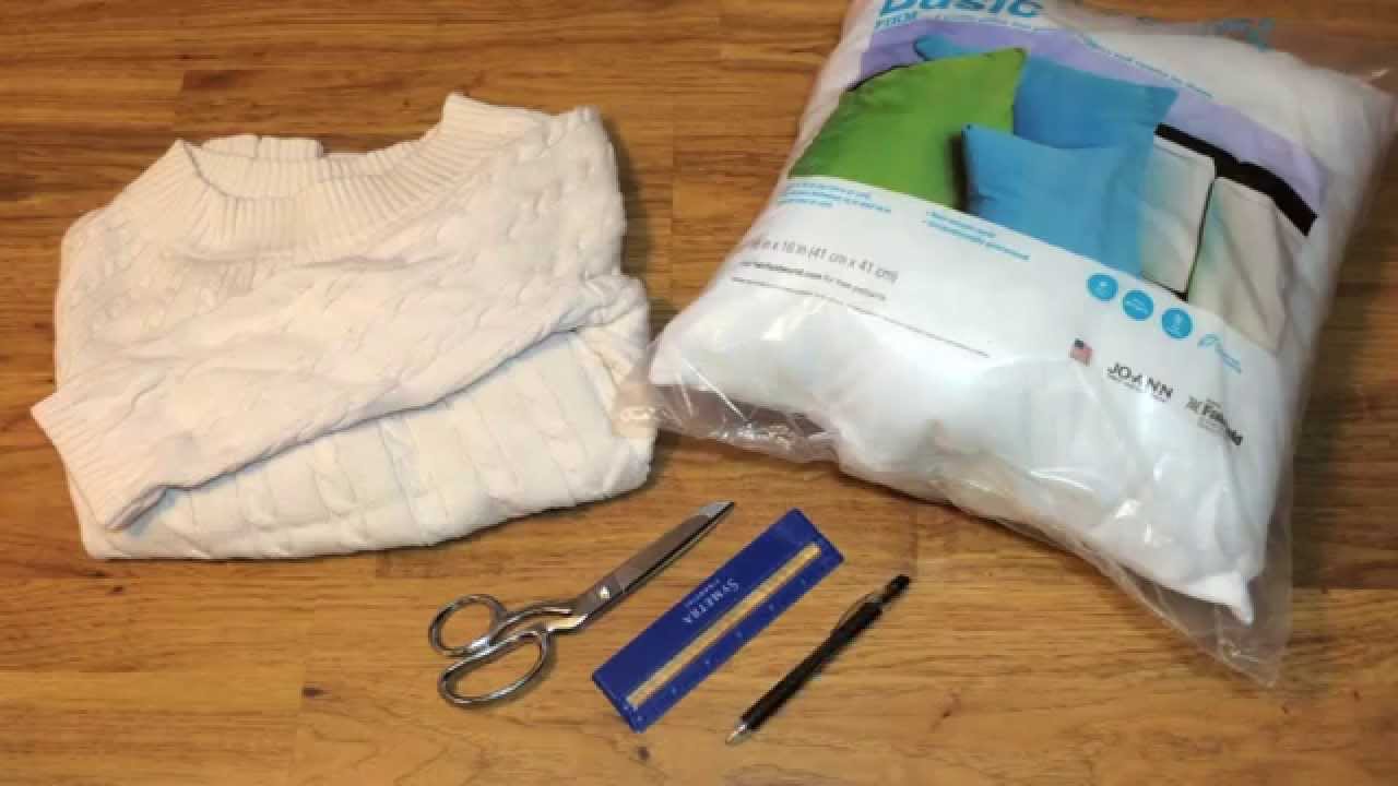10 MINUTE (Sweater) Pillow Cover