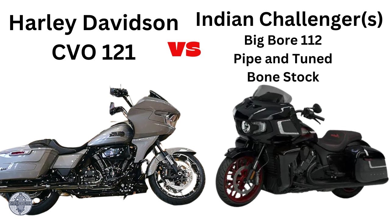@harleydavidson vs THREE @Indian_Motorcycle