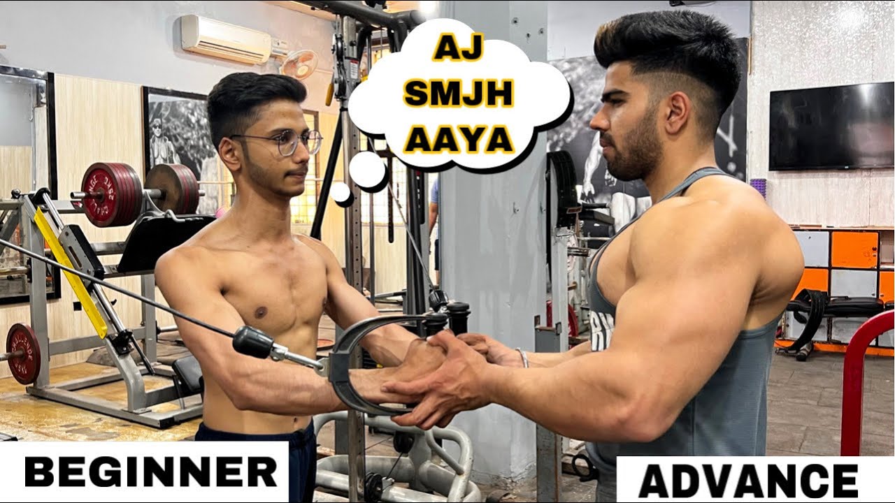 CHEST WORKOUT BEGINNER KE SATH AISE HOTA |FULL MOTIVATE  HOJAOGE✅