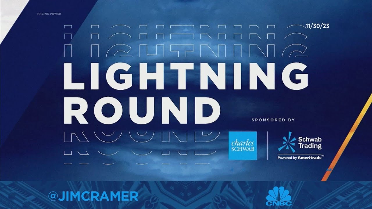 Lightning Round: I'm calling the bottom on Pfizer, says Jim Cramer